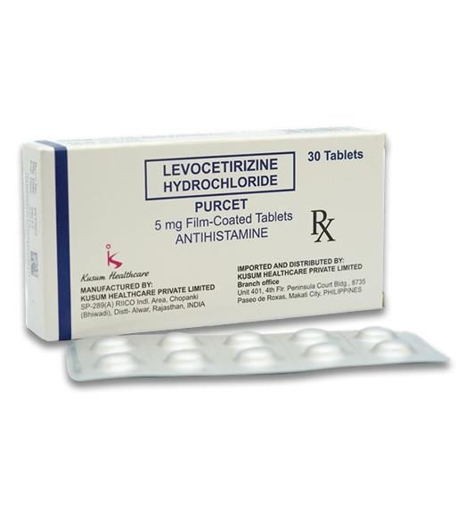 Purcet tablet (levocetirizine)