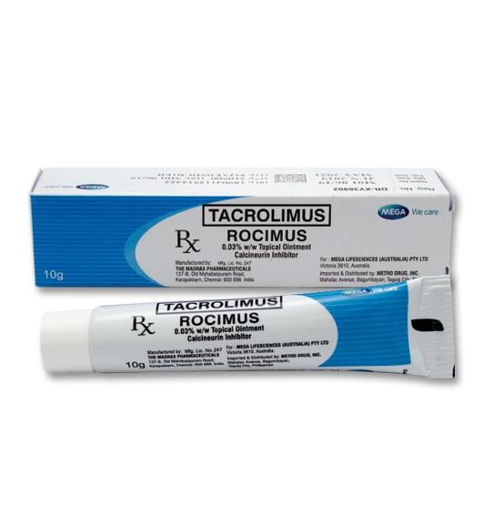 Tacrolimus 0.03% Ointment (Rocimus)