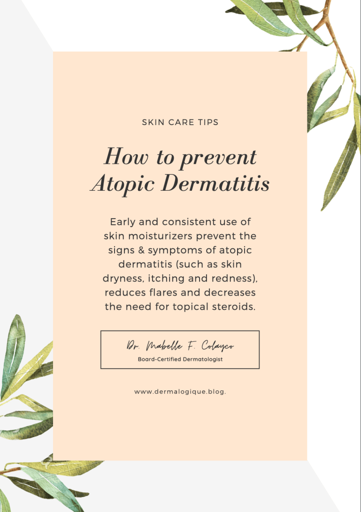 DrMabelleColayco skin moisturizers for atopic dermatitis 1