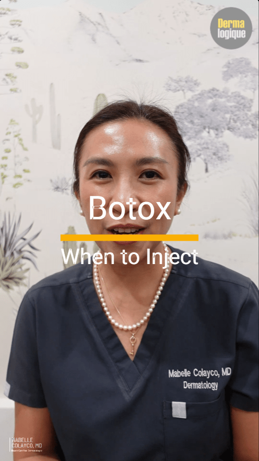 when is the best time to do botox&nbsp;injections?